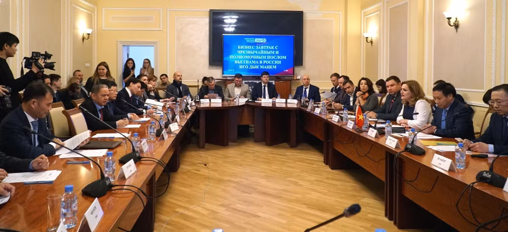 Moscow meeting connects Vietnamese, Russian SMEs ảnh 1 Moscow meeting connects Vietnamese, Russian SMEs ảnh 1