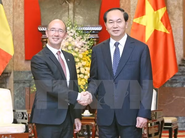President applauds Wallonie-Bruxelles’s cooperation with Vietnam ảnh 1