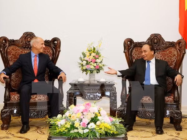 Prime Minister meets with Indochina Capital CEO ảnh 1