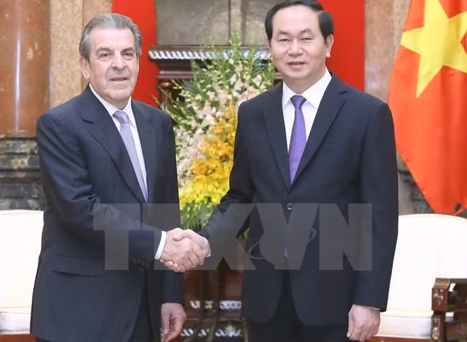 President welcomes Chilean guest ảnh 1