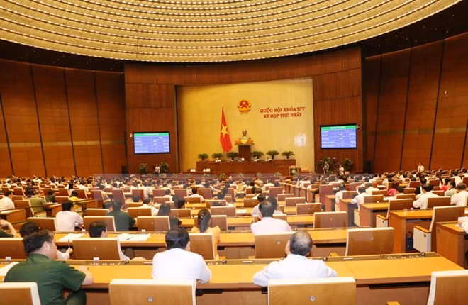 Third working day of 14th National Assembly first session ảnh 1 Third working day of 14th National Assembly first session ảnh 1