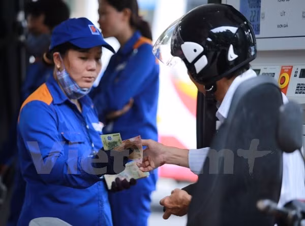 Petrol prices down over 720 VND per litre ảnh 1
