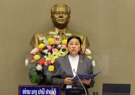 Lao NA Chairwoman begins Vietnam visit ảnh 1 Lao NA Chairwoman begins Vietnam visit ảnh 1