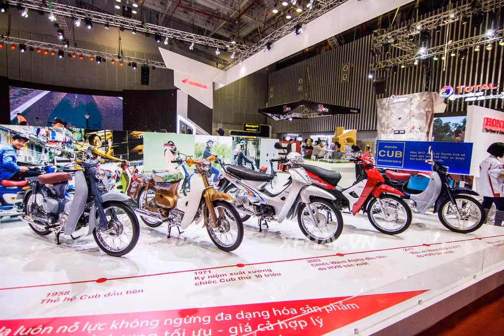 Motorcycle sales up in six months ảnh 1