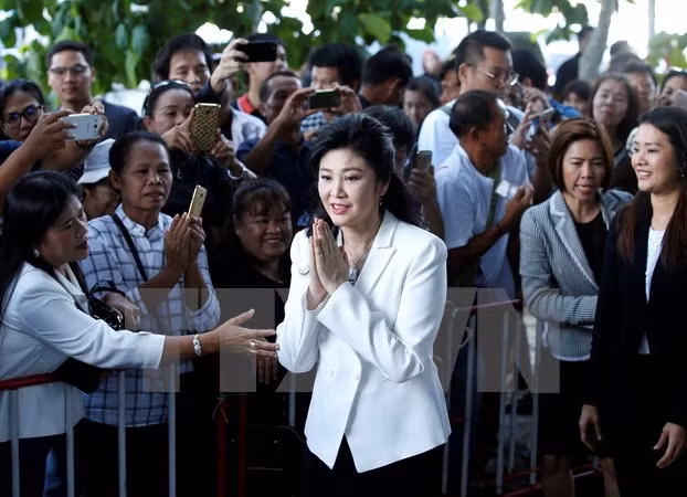 Thai ex-PM attends hearing for rice-pledging scheme ảnh 1