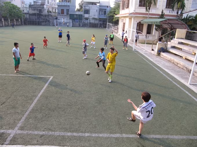 Community football project gets AFC Awards ảnh 1