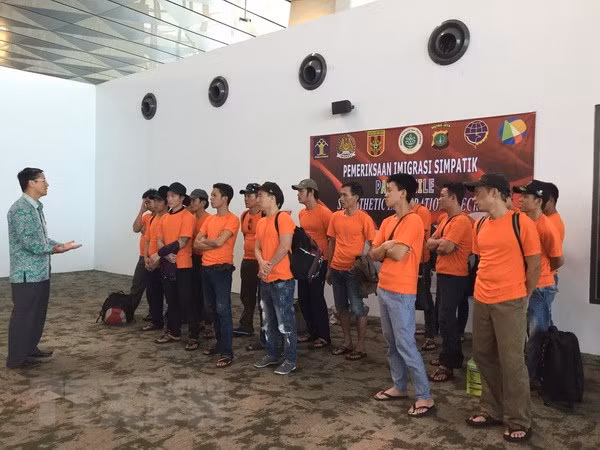 Indonesia returns more Vietnamese fishermen ảnh 1 Indonesia returns more Vietnamese fishermen ảnh 1
