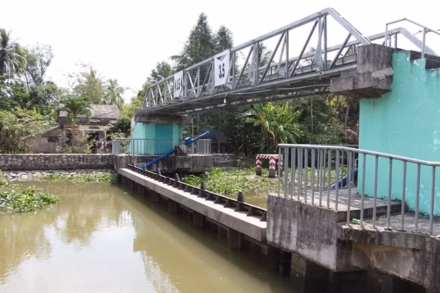 Mekong Delta ensures water supply ảnh 1