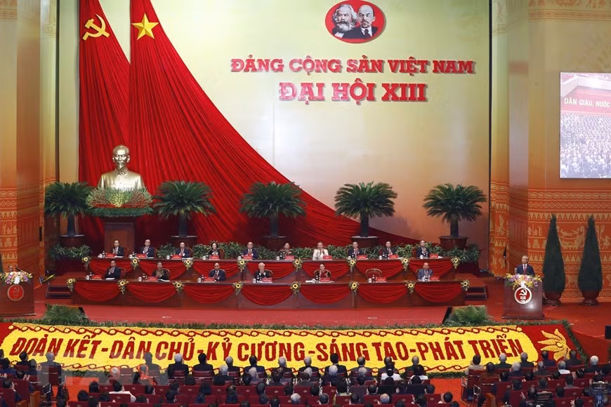 Congratulations coming for 13th National Party Congress ảnh 1