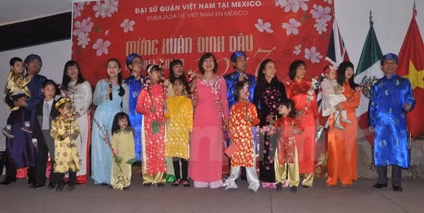 Vietnamese nationals in Mexico celebrate Tet ảnh 1