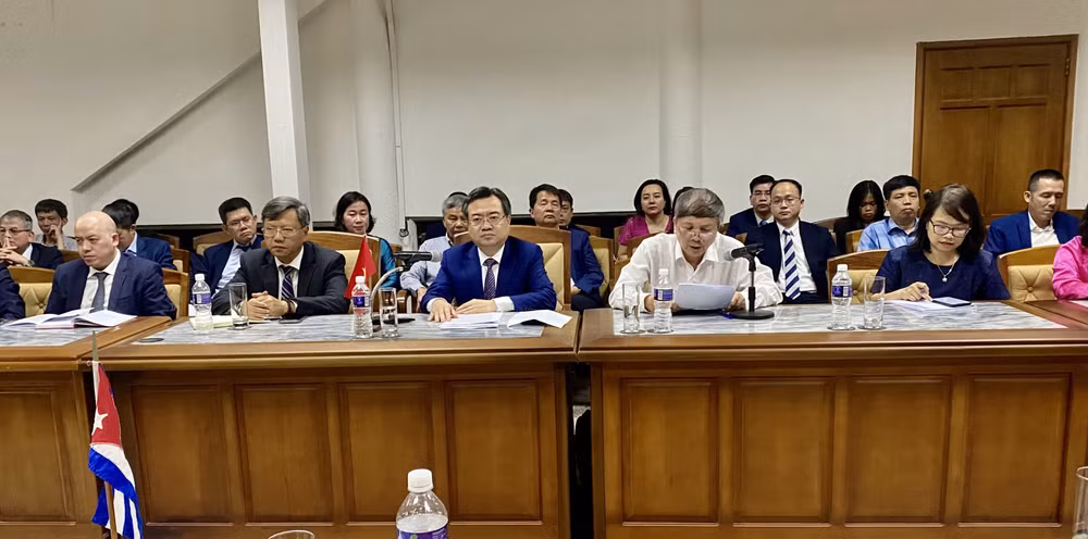 Vietnam-Cuba Intergovernmental Committee’s 41st session opens ảnh 2