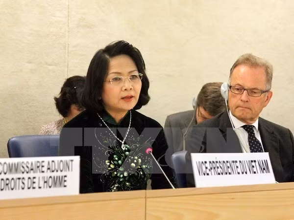 Vice President addresses ECOSOC meeting ảnh 1