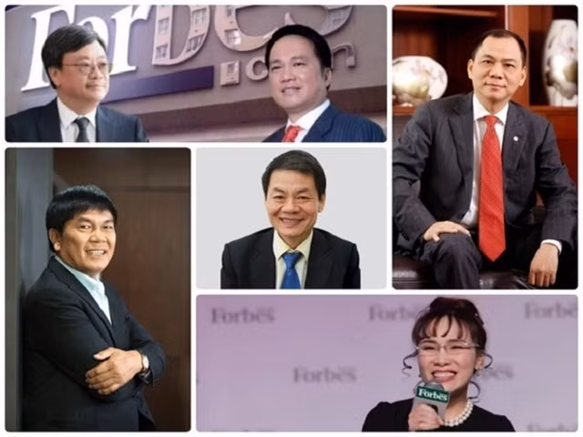 Six Vietnamese billionaires on Forbes list ảnh 1