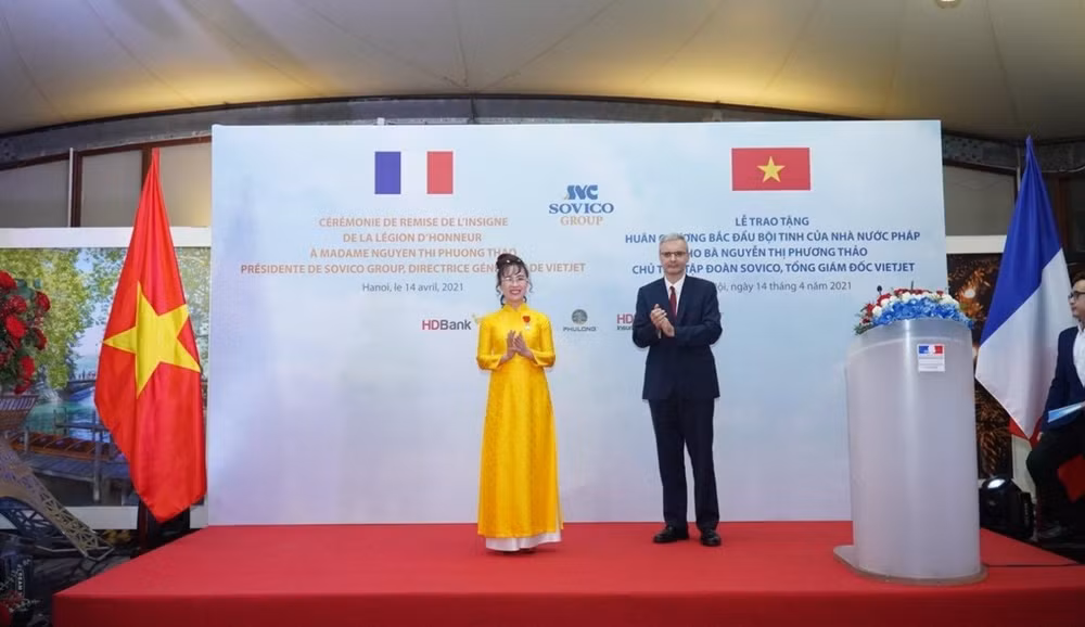 First Vietnamese businesswoman to be granted France’s Legion of Honour ảnh 1