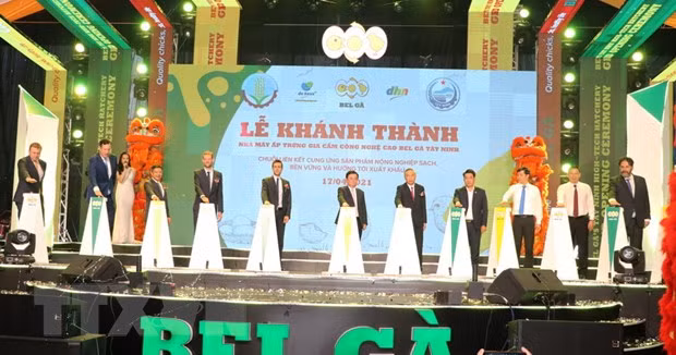 High-tech poultry incubation factory inaugurated in Tay Ninh ảnh 1