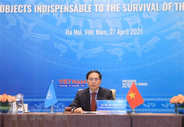 Vietnam chairs UNSC open debate on protection of objects indispensable to civilian population’s survival ảnh 1 Vietnam chairs UNSC open debate on protection of objects indispensable to civilian population’s survival ảnh 1