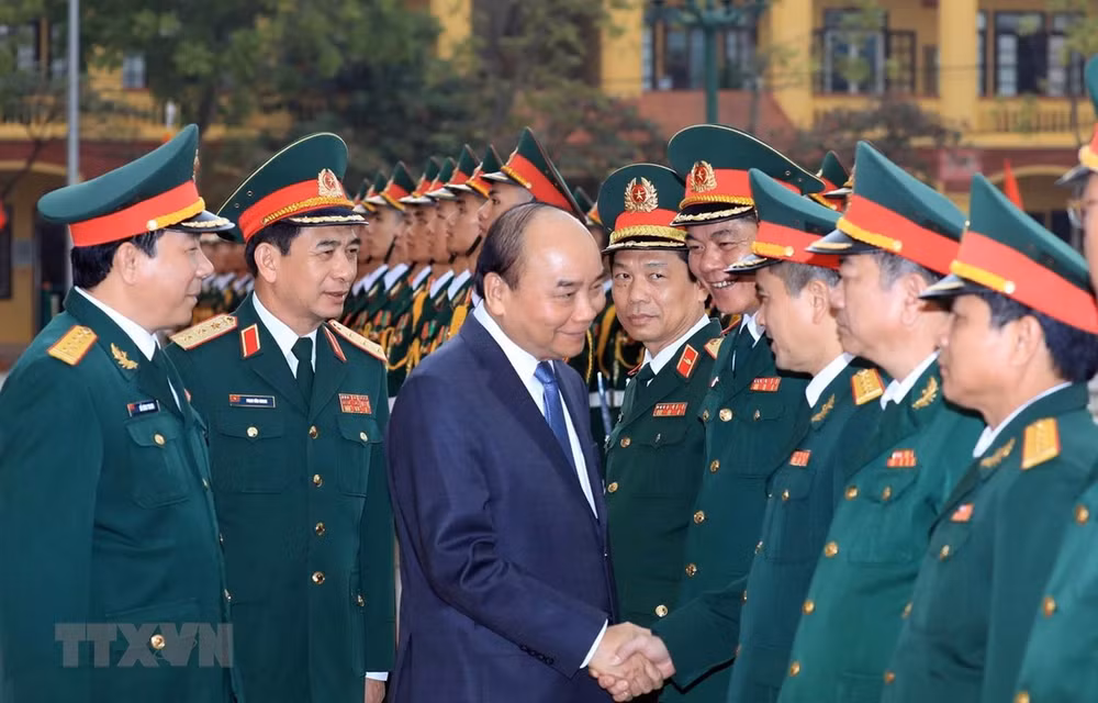 Prime Minister works with Tank-Armoured Corps ảnh 1