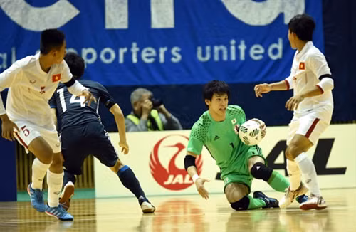  Vietnam loses 0-7 to Japan in futsal friendly match ảnh 1