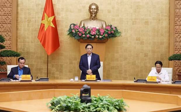 PM presides meeting on government - trade union working relations ảnh 1 PM presides meeting on government - trade union working relations ảnh 1