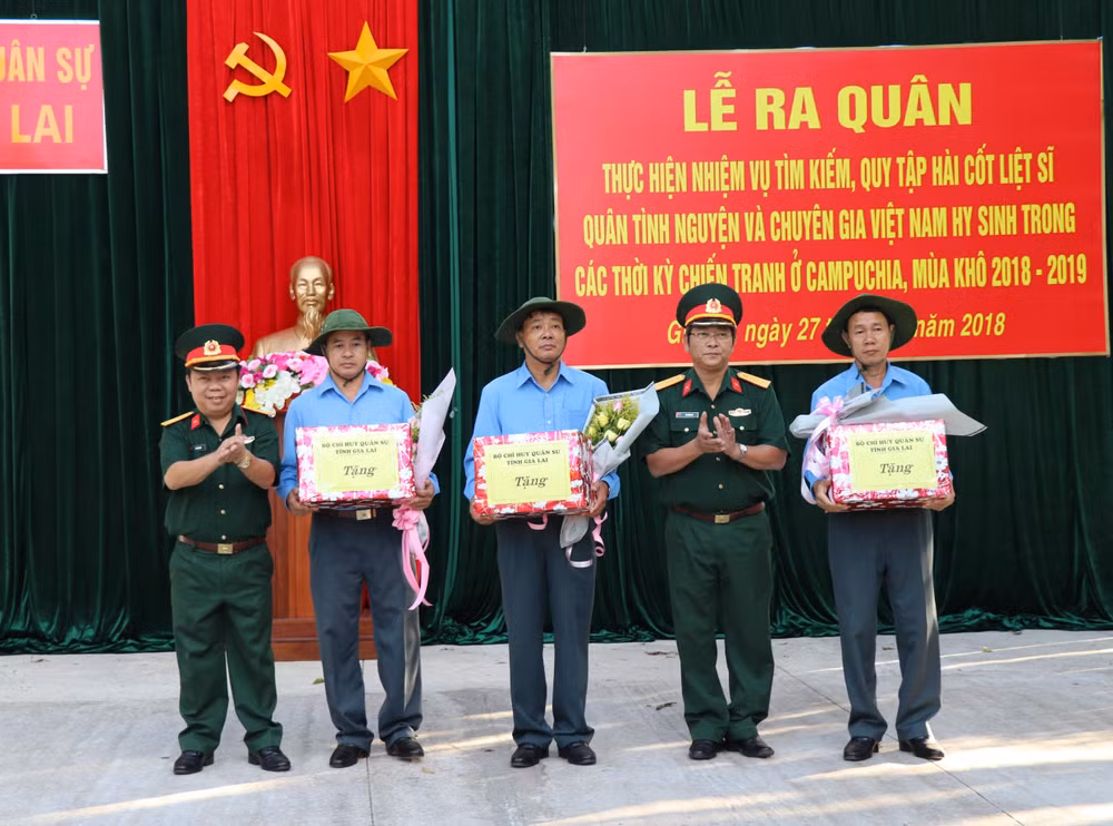 Gia Lai’s team K52 continues search for soldier remains in Cambodia ảnh 1