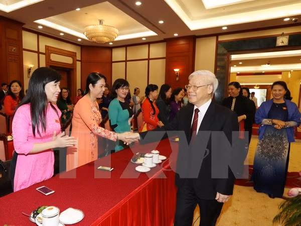 Party leader hopes for more women legislators ảnh 1
