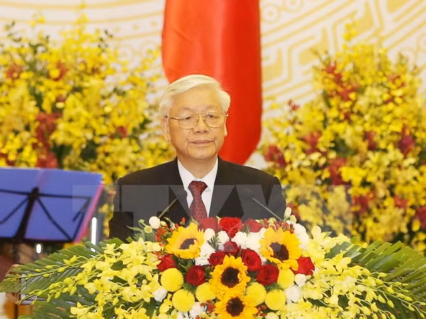 Banquet welcomes Chinese Party General Secretary Xi Jinping ảnh 2