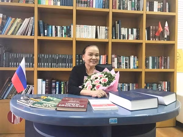 Russian Pushkin Medal awarded to Vietnamese scientist ảnh 1 Russian Pushkin Medal awarded to Vietnamese scientist ảnh 1