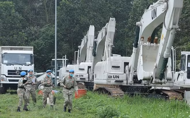 Two army officers sent to EU Training Mission in Central Africa ảnh 1