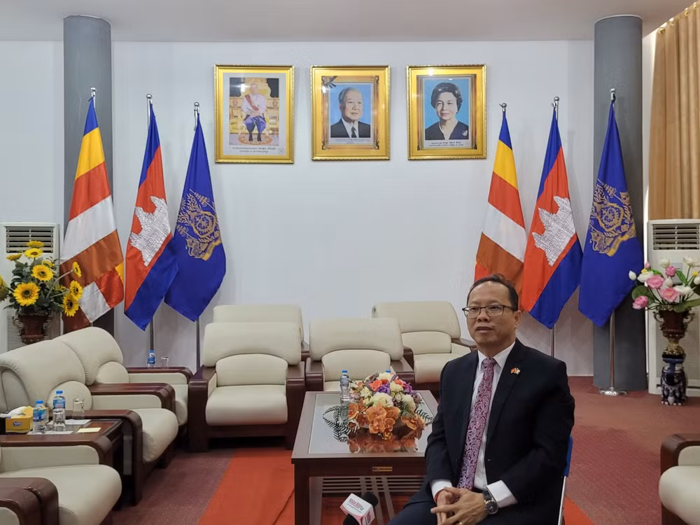 Cambodia-Vietnam relationship is outstanding: Ambassador ảnh 1