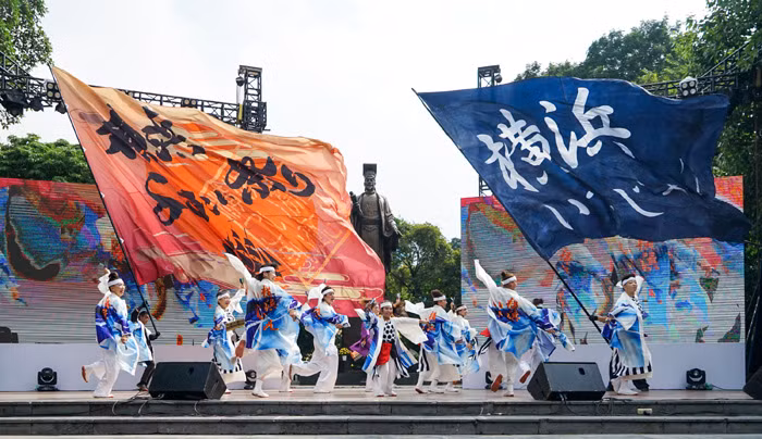 Kanagawa festival to thrill visitors in downtown Hanoi ảnh 1 Kanagawa festival to thrill visitors in downtown Hanoi ảnh 1
