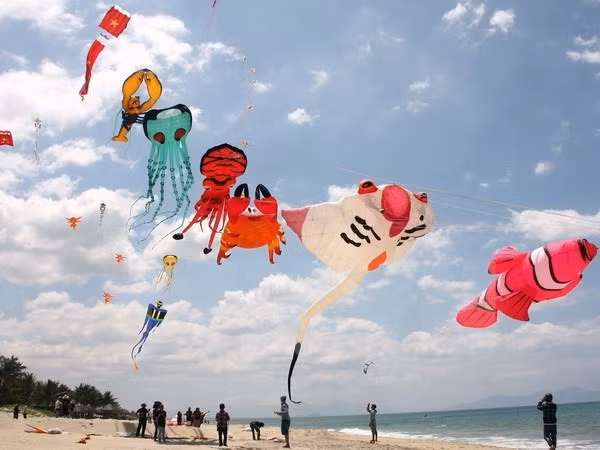 Kite festival rings in New Year ảnh 1