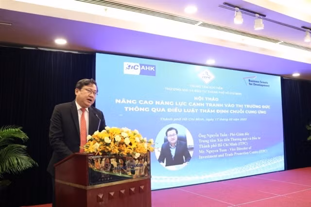 Vietnamese firms told to focus on social, environmental performance to enter German market ảnh 1