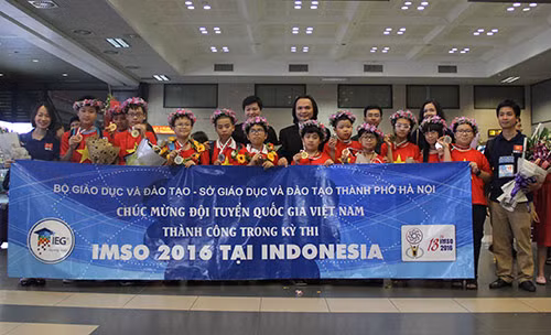 Vietnamese children win int’l maths and science competition ảnh 1 Vietnamese children win int’l maths and science competition ảnh 1