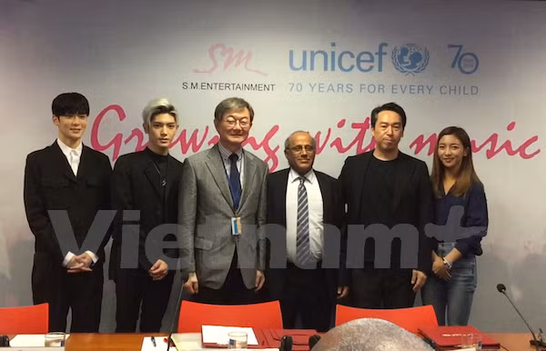 UNICEF, K-pop giant team up to enhance music education in Vietnam ảnh 1