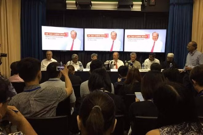 Tan Cheng Bock says he will run for Singapore President ảnh 1 Tan Cheng Bock says he will run for Singapore President ảnh 1