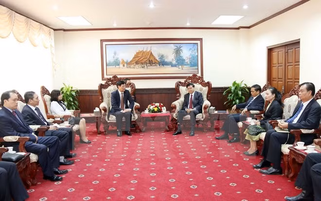 Lao official praises Vietnamese procuracy’s support ảnh 1 Lao official praises Vietnamese procuracy’s support ảnh 1