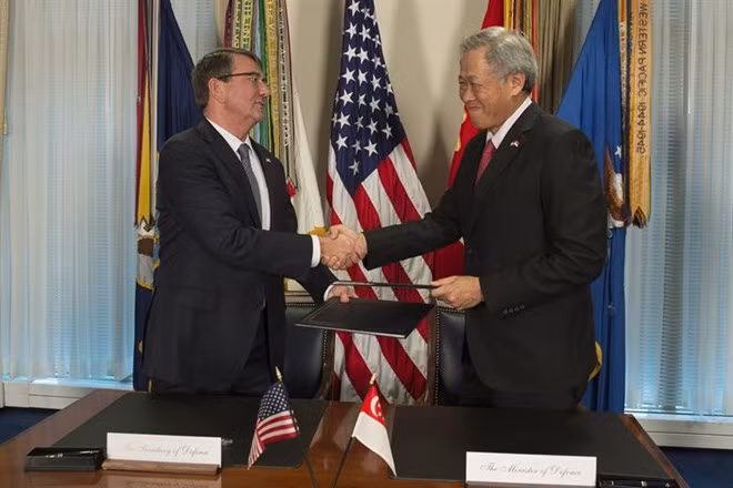 Singapore, US strengthen defence cooperation ảnh 1