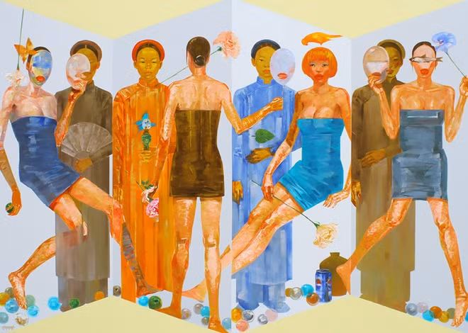 Vietnam, Malaysia, Thailand arts exhibition opens ảnh 1