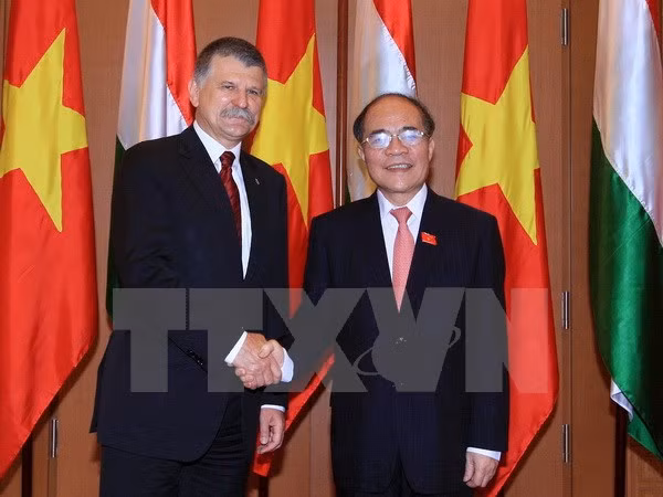Hungarian NA Speaker wraps up Vietnam official visit ảnh 1
