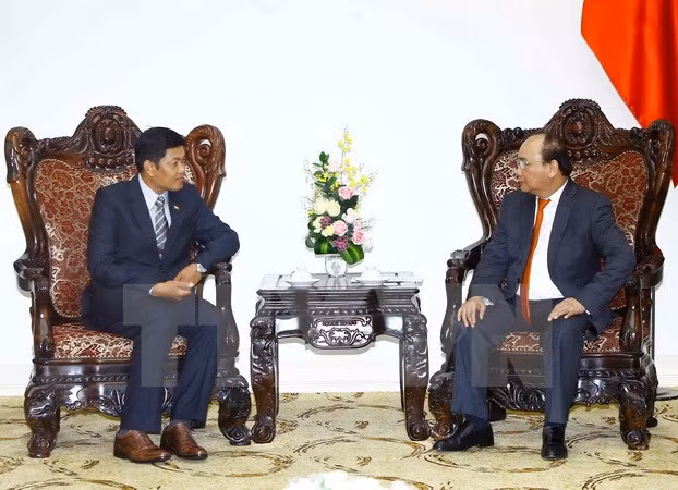 Gov’t leader hosts new Myanmar ambassador ảnh 1