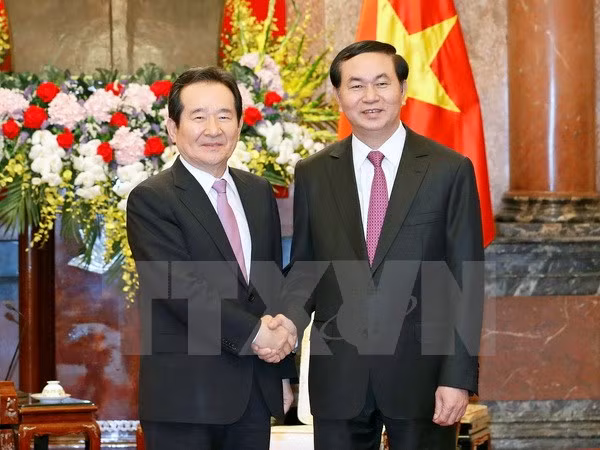 President receives RoK National Assembly Speaker ảnh 1
