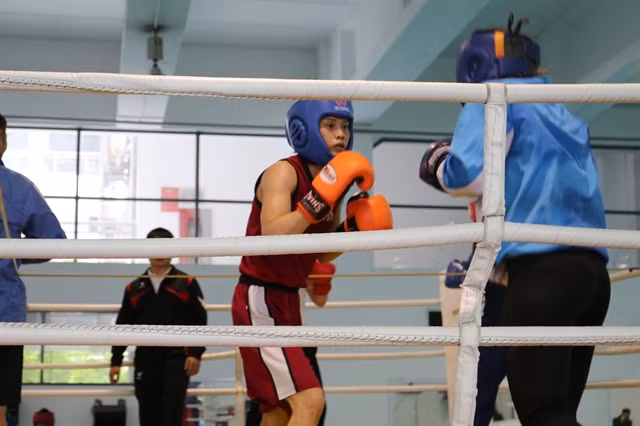 Vietnamese boxers gearing up for SEA Games 32 ảnh 1 Vietnamese boxers gearing up for SEA Games 32 ảnh 1