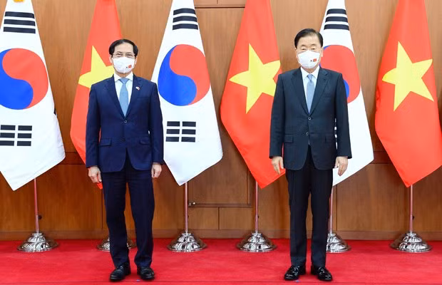 Vietnam, RoK Foreign Ministers talk ways to advance partnership ảnh 1