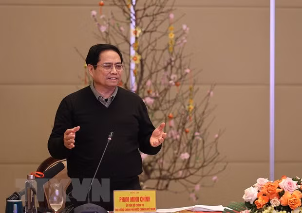 PM inspects progress of north-south expressway project’s eastern section ảnh 2 PM inspects progress of north-south expressway project’s eastern section ảnh 2