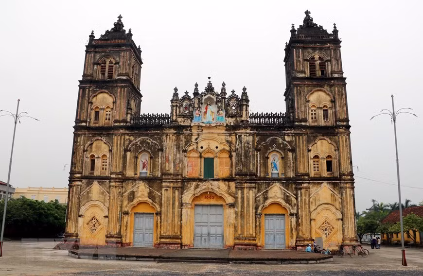 Bui Chu church restoration: safety first ảnh 3