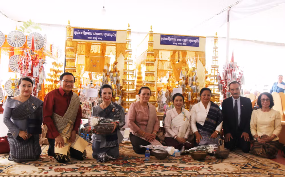 Embassy joins celebration of late Lao leader’s birthday ảnh 1