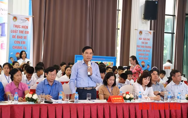 Forum in Thanh Hoa highlights children’s rights ảnh 1 Forum in Thanh Hoa highlights children’s rights ảnh 1