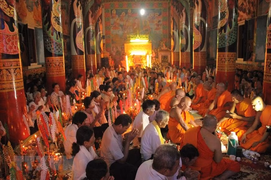 Khmer people in Soc Trang celebrate Sene Dolta festival ảnh 4 Khmer people in Soc Trang celebrate Sene Dolta festival ảnh 4