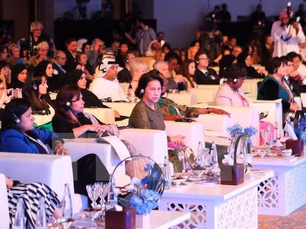 Female parliament speakers issue Abu Dhabi Declaration ảnh 1 Female parliament speakers issue Abu Dhabi Declaration ảnh 1