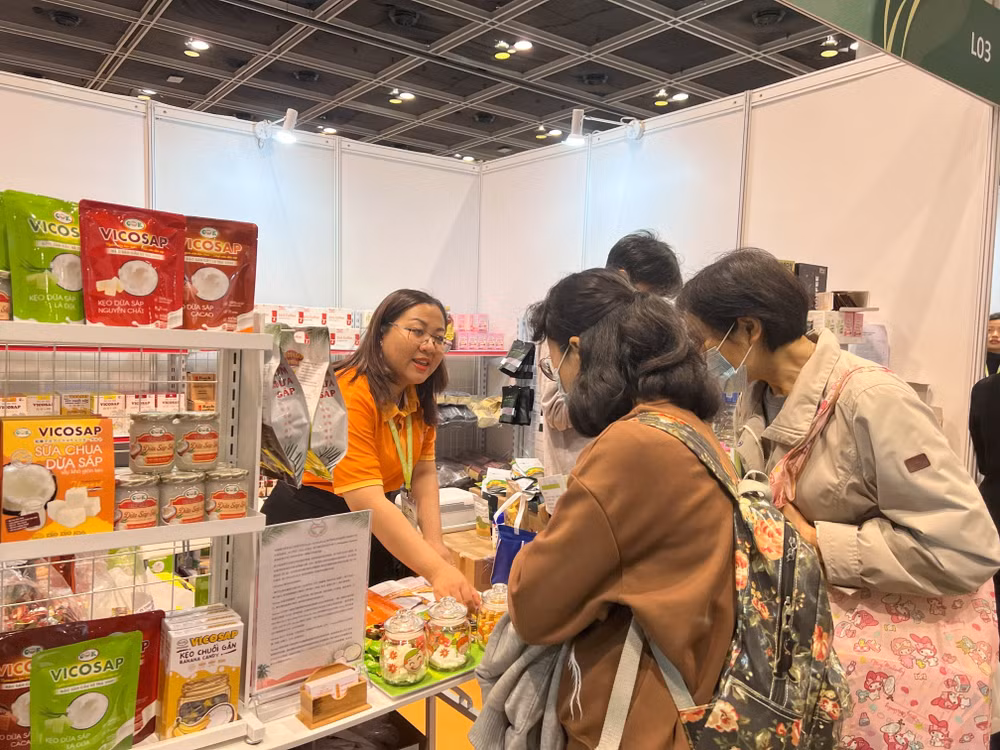 Vietnamese businesses join vegetarian food fair in Hong Kong ảnh 1 Vietnamese businesses join vegetarian food fair in Hong Kong ảnh 1
